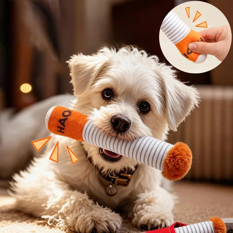 Plush Squeaky Dog Toy